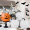 4PCS Big White Pumpkins Faux Foam Harvest Pumpkins for Fall Autumn Thanksgiving Seasonal Holiday Decor Decorations (White)